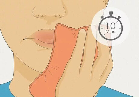 Cold Compress for lip