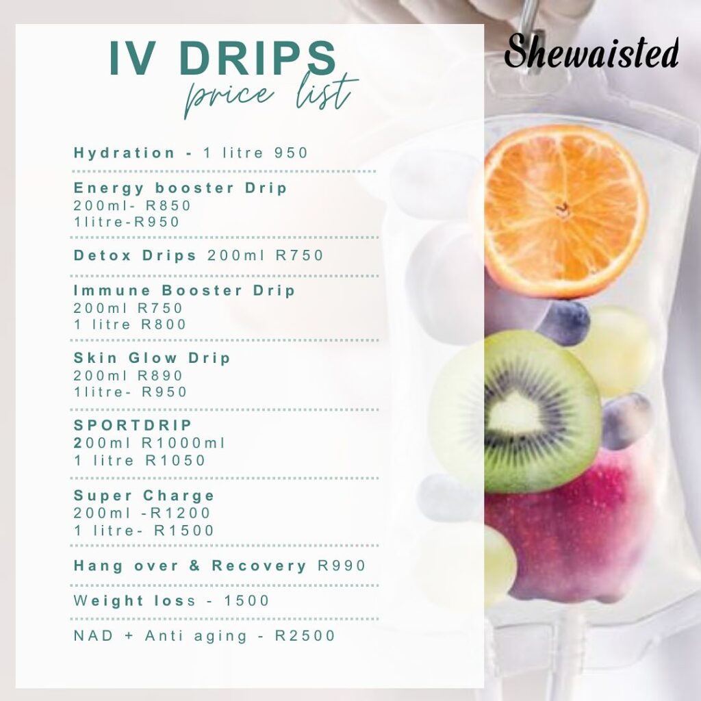 IV Drip for Glowing Skin Price