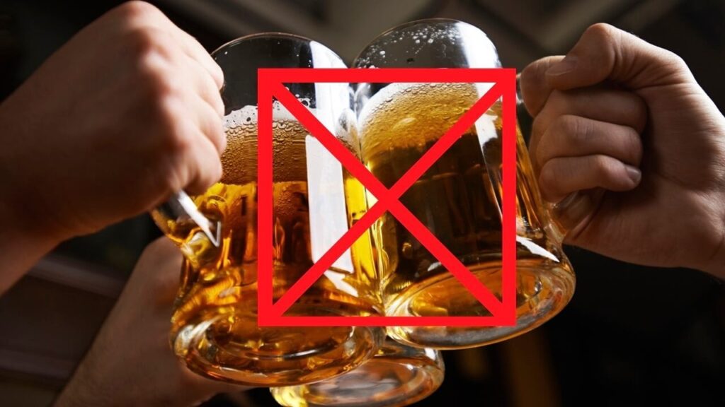 Avoid alcohol after surgery