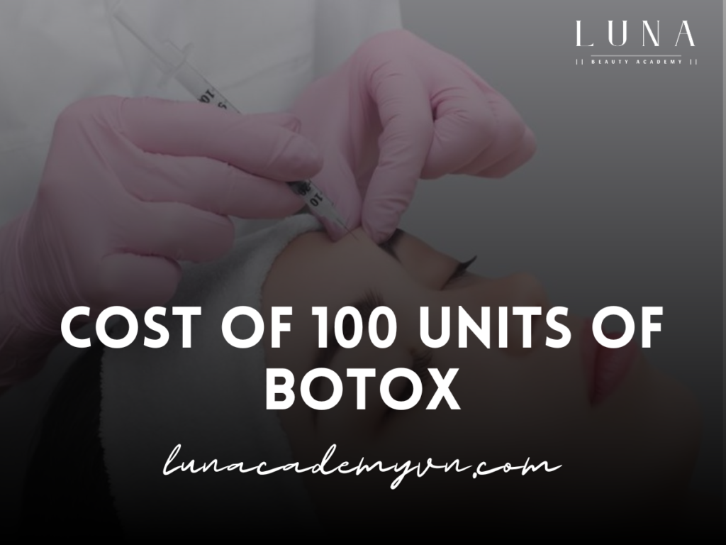 Cost of 100 Units of Botox