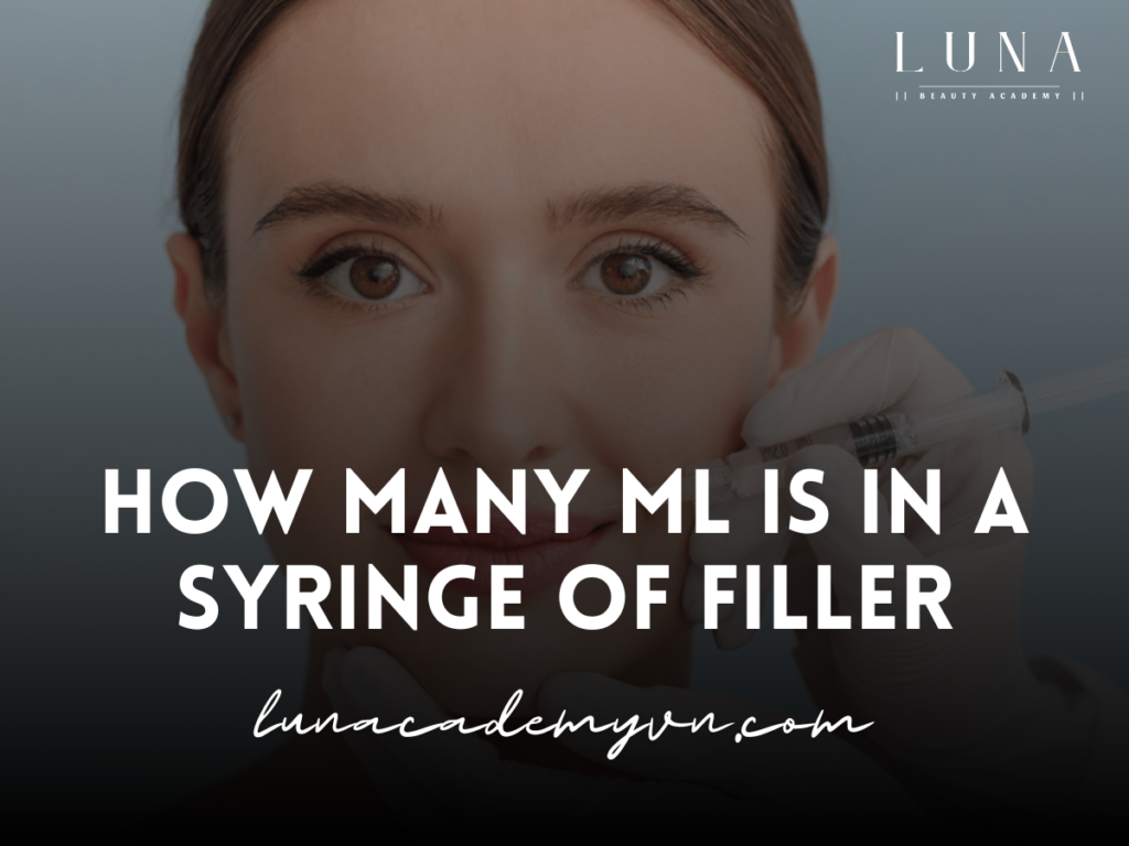 How Many ML IS In A Syringe Of Filler