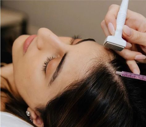 How to Use a Derma Stamp for Hair 