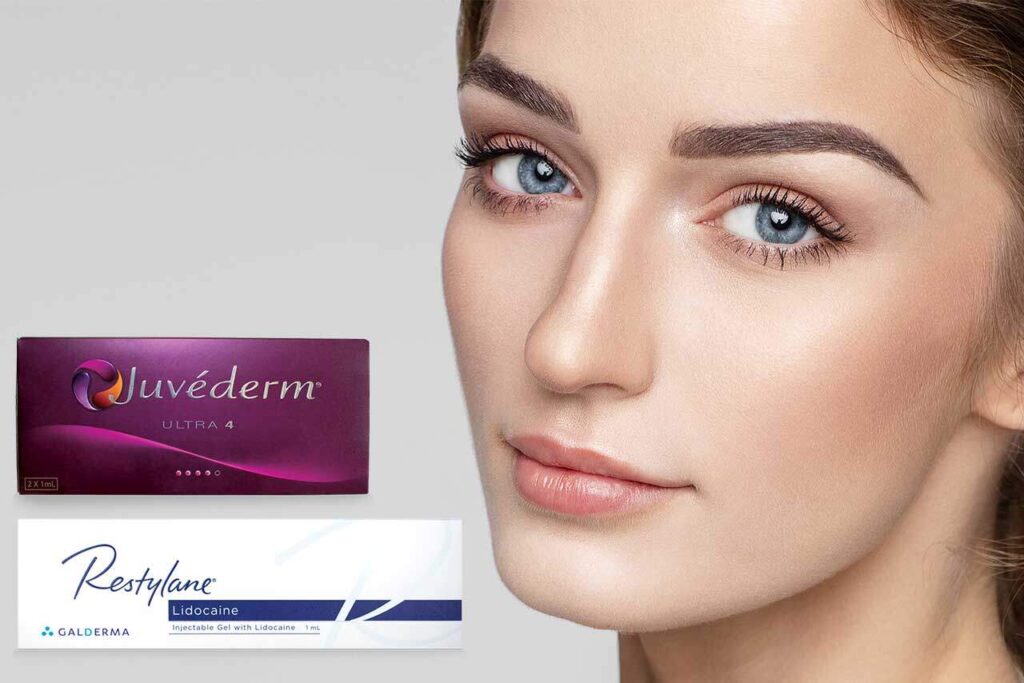 Juvéderm and Restylane