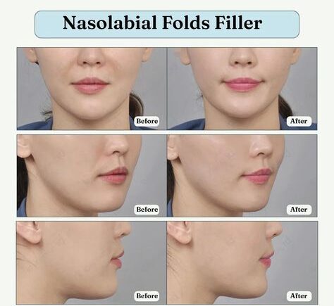 Nasolabial Fold Filler Swelling Stages