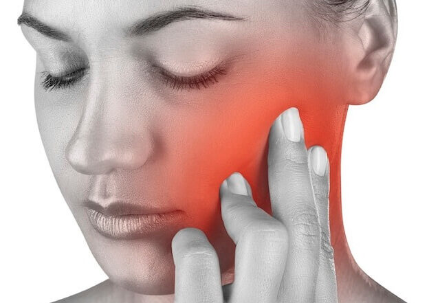 Severe cheek pain