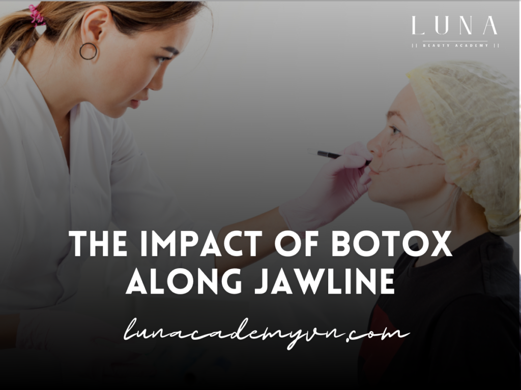 The impact of botox along jawline