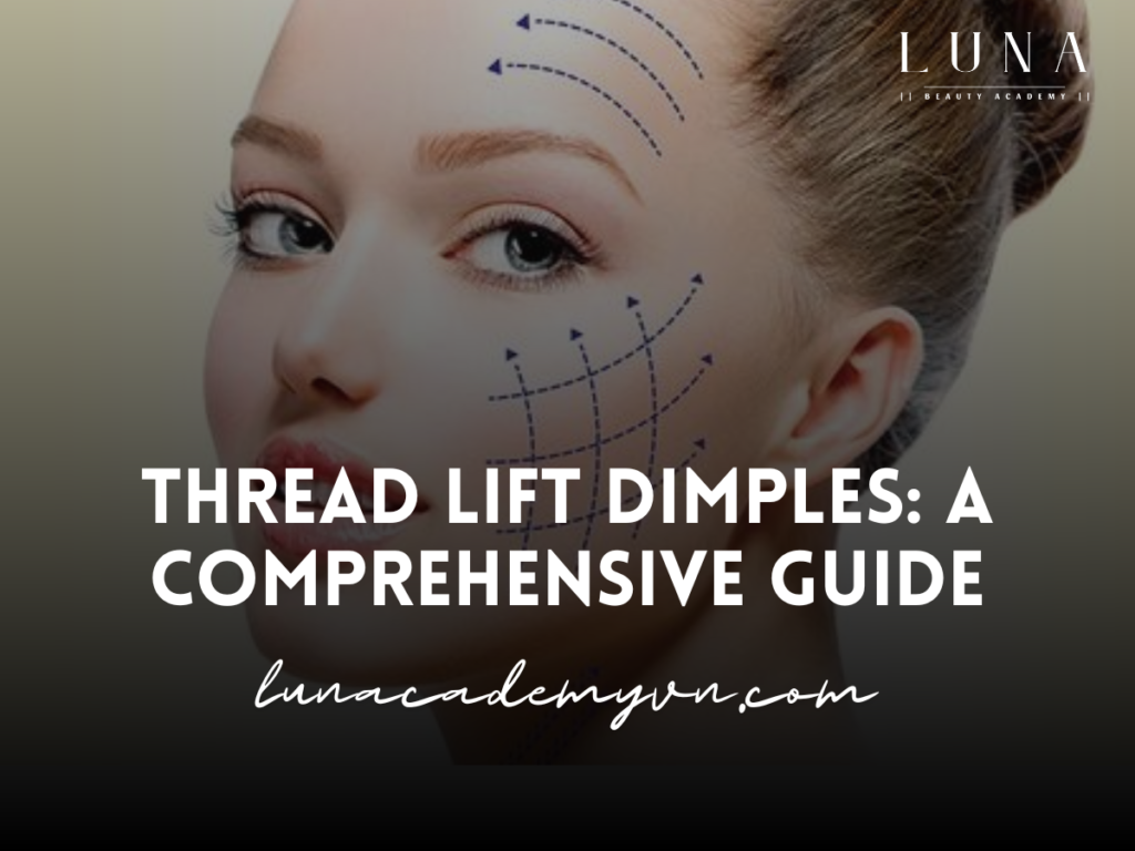 thread lift dimples