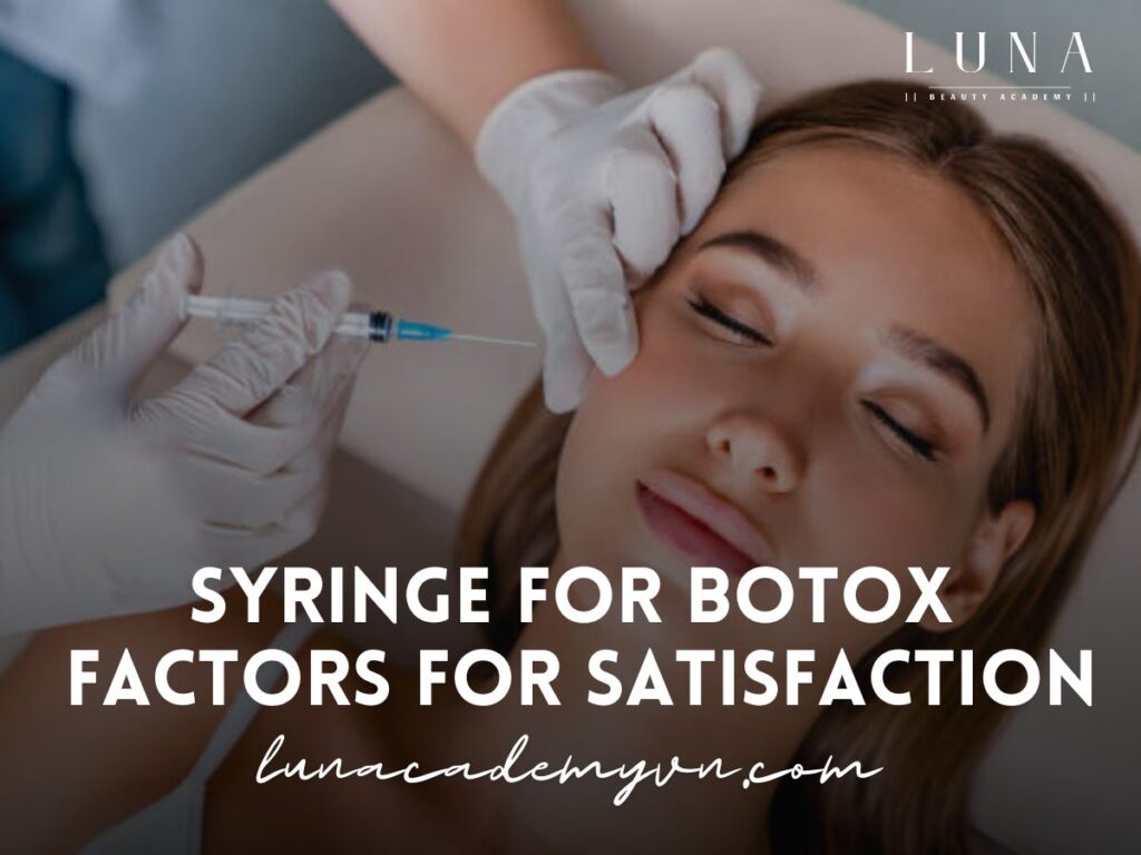 Syringe for Botox