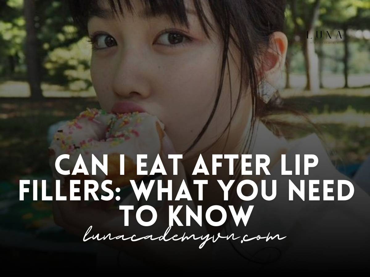 can i eat after lip fillers