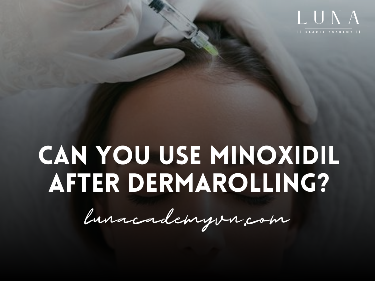 Can You Use Minoxidil After Dermarolling?