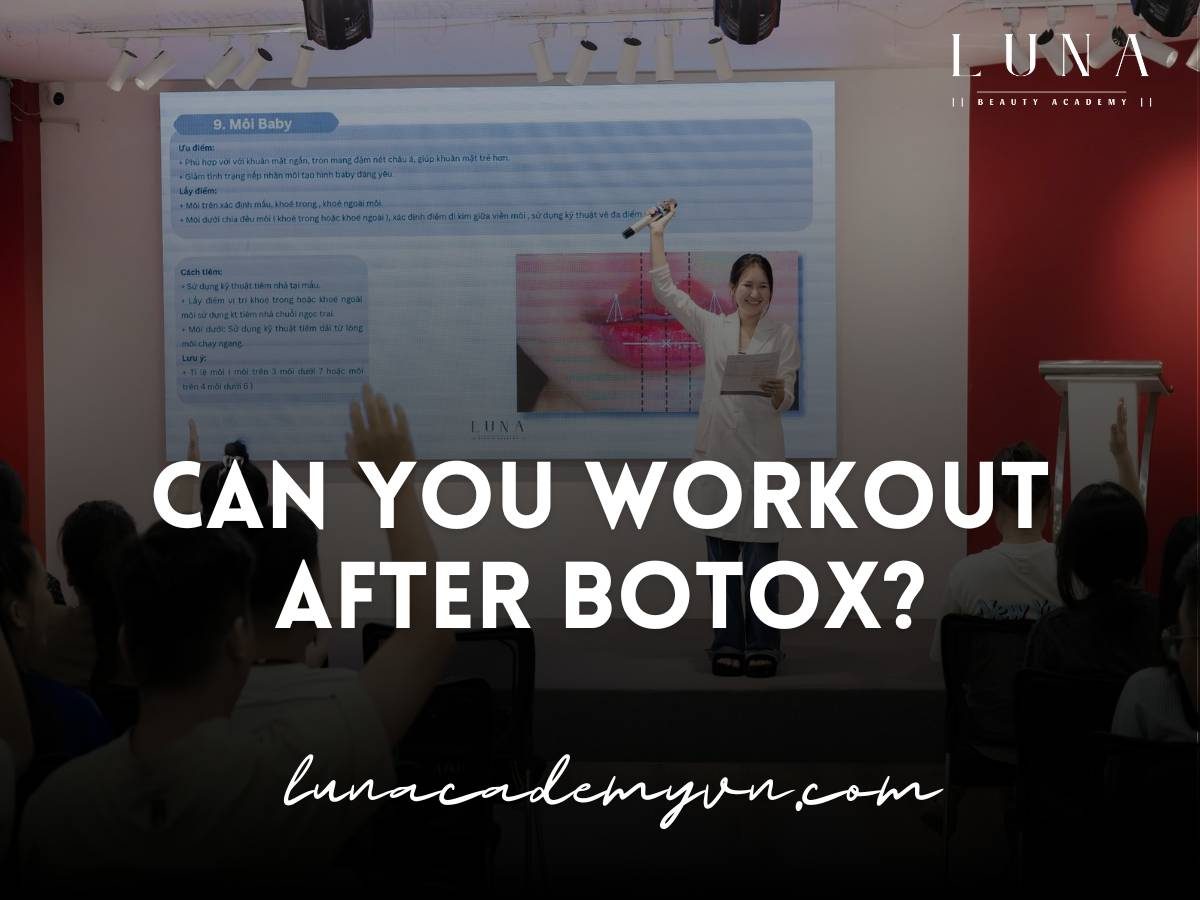 can you workout after botox