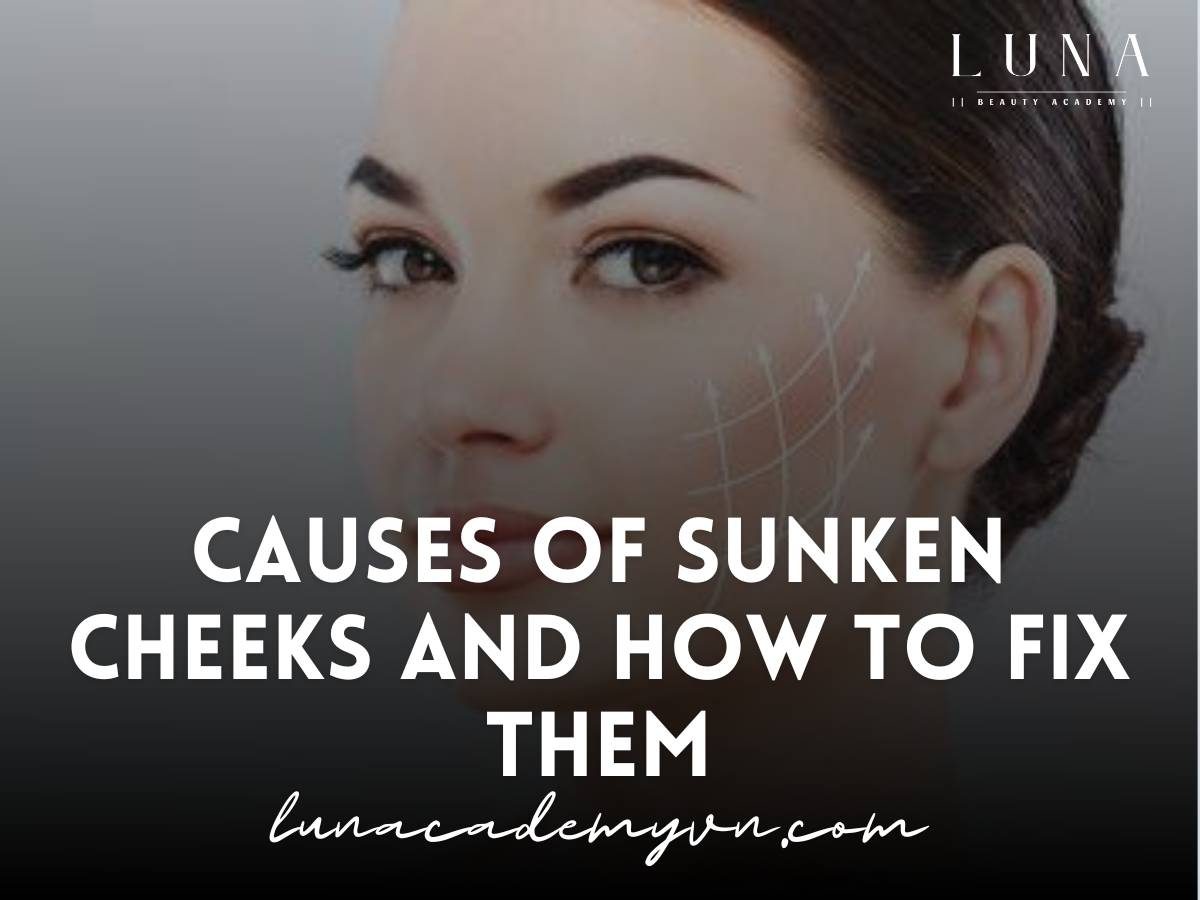 Sunken cheeks