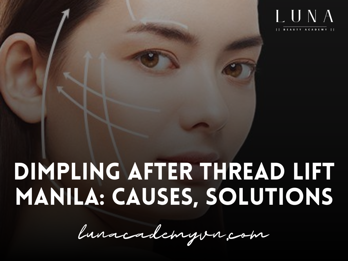 dimpling after thread lift manila