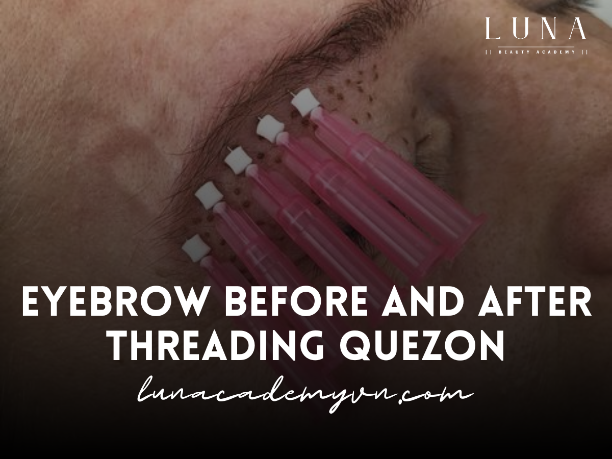 Eyebrow Before and After Threading Quezon