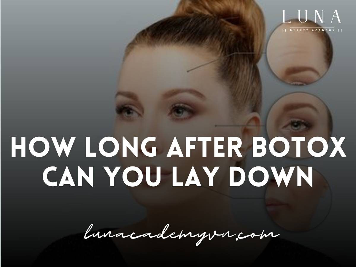 how long after botox can you lay down