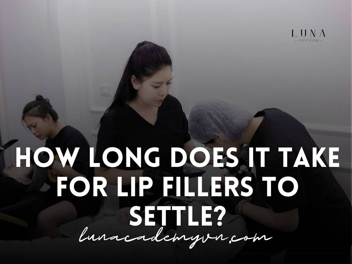 how long does it take for lip fillers to settle