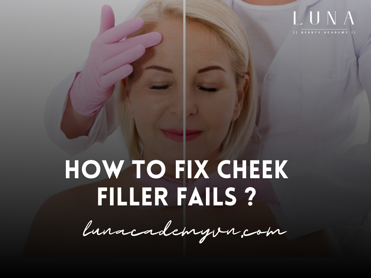 How to fix cheek filler fails ?