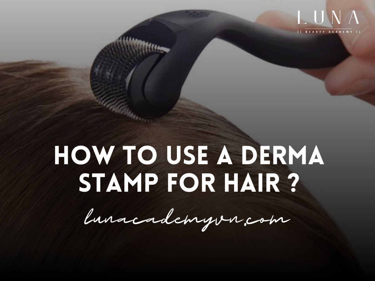 How to Use a Derma Stamp for Hair