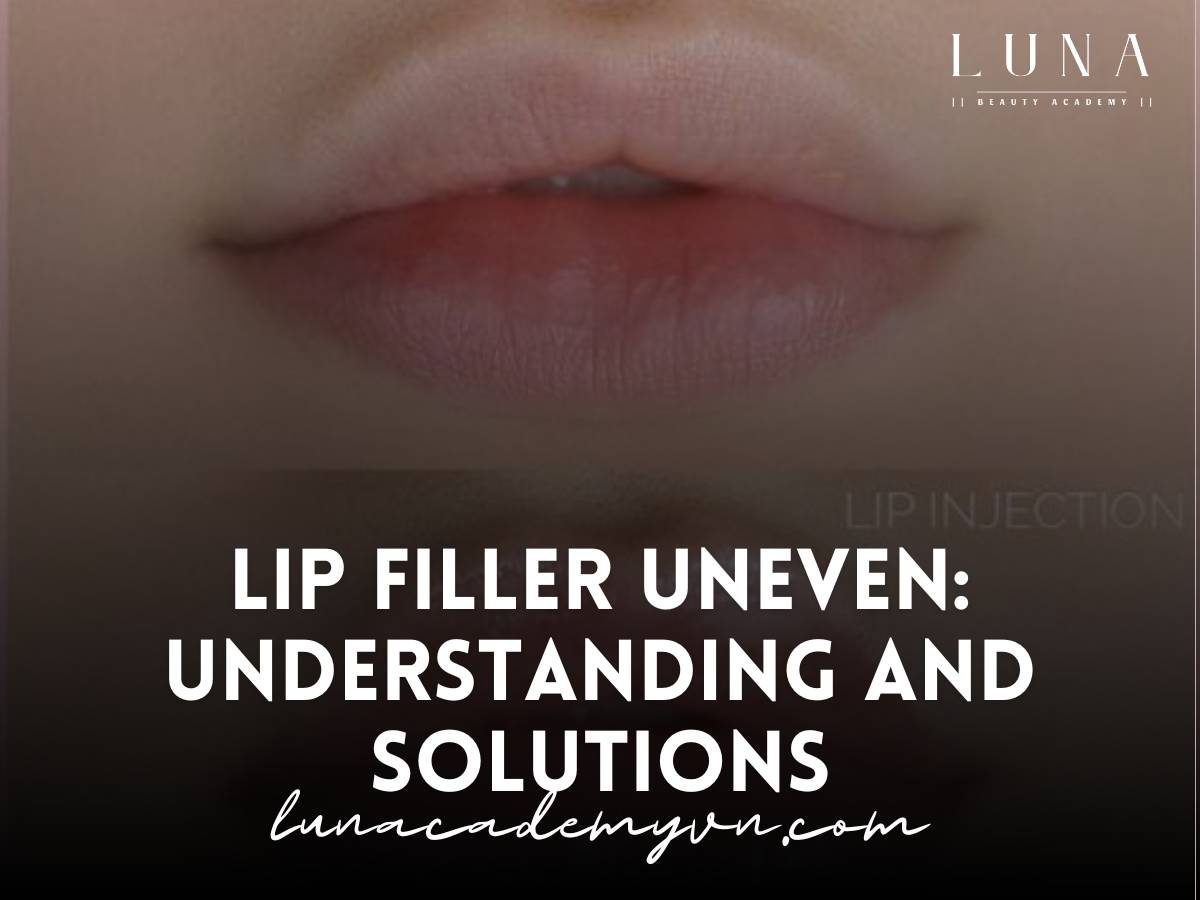 lip filler uneven