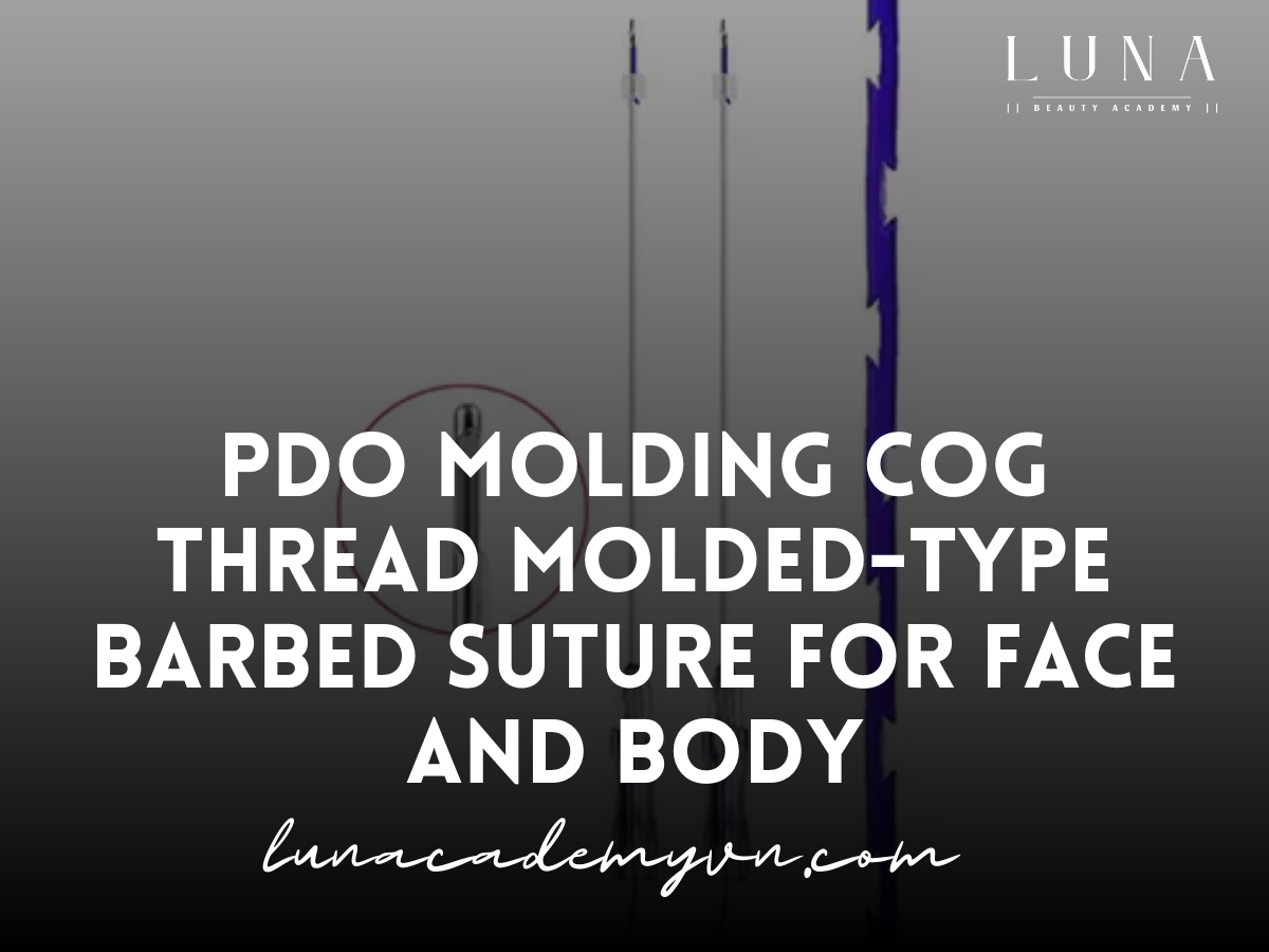 PDO Molding Cog Thread Molded-Type Barbed Suture for Face and Body