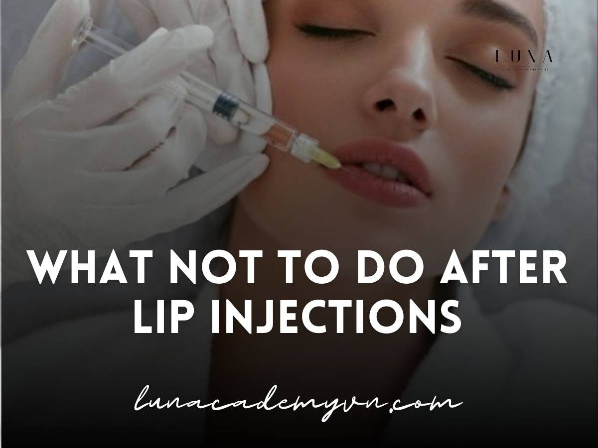 what not to do after lip injections